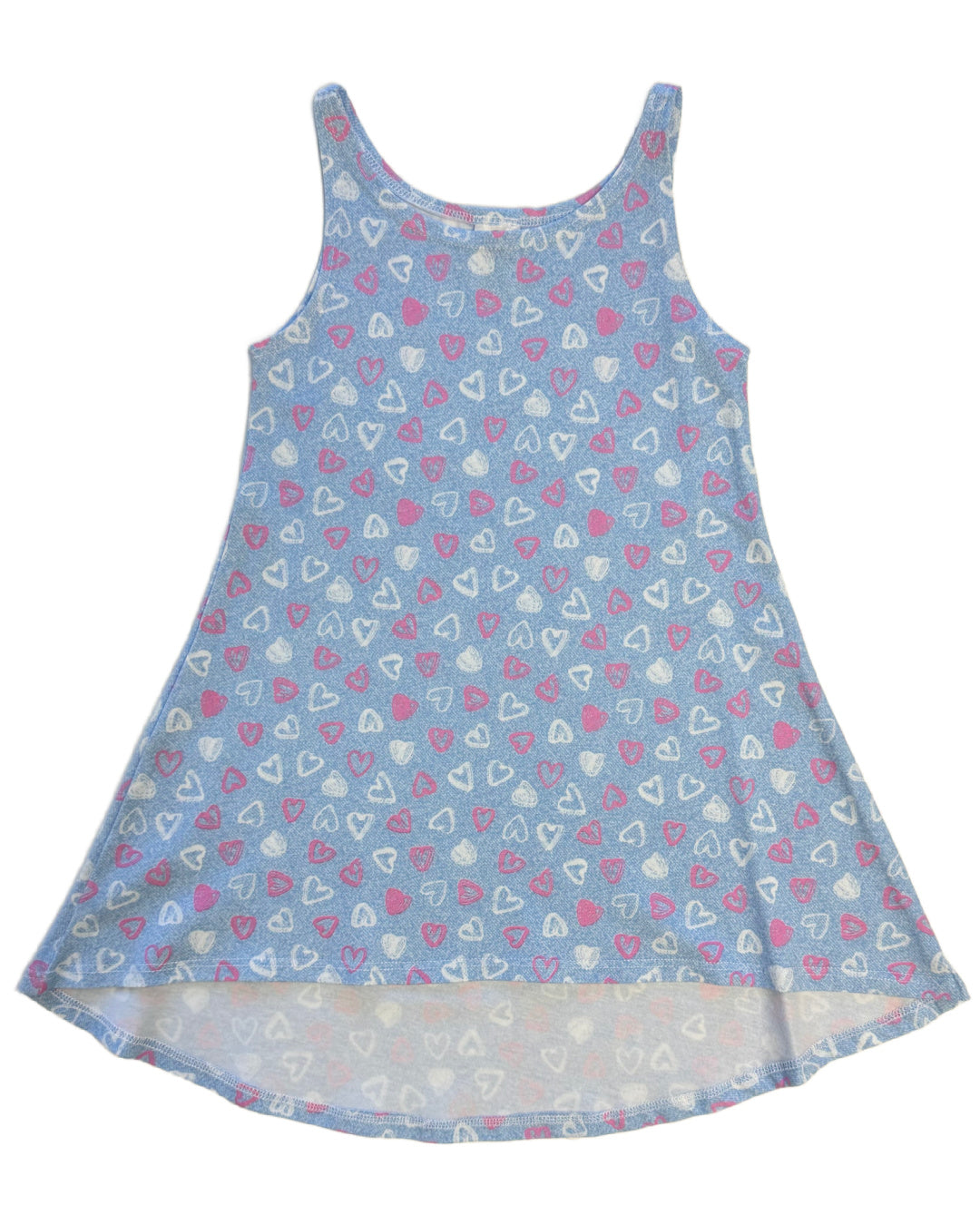 Denim Heart Tank Dress ESME Denim Heart Tank Dress ESME