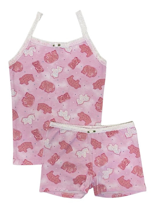 Animal Cookie Cami + Boxer Set