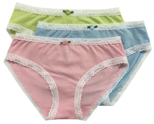 Pastel 3-pack panty