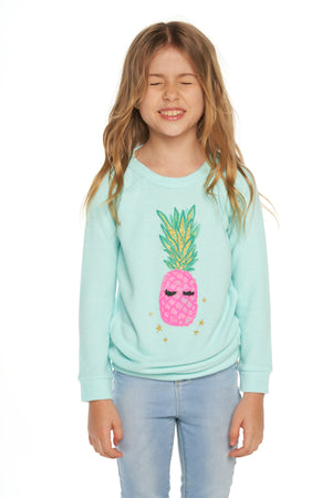 [FINAL SALE] Pineapple Knit Sweatshirt