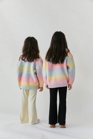 Rainbow Knit Cardigan