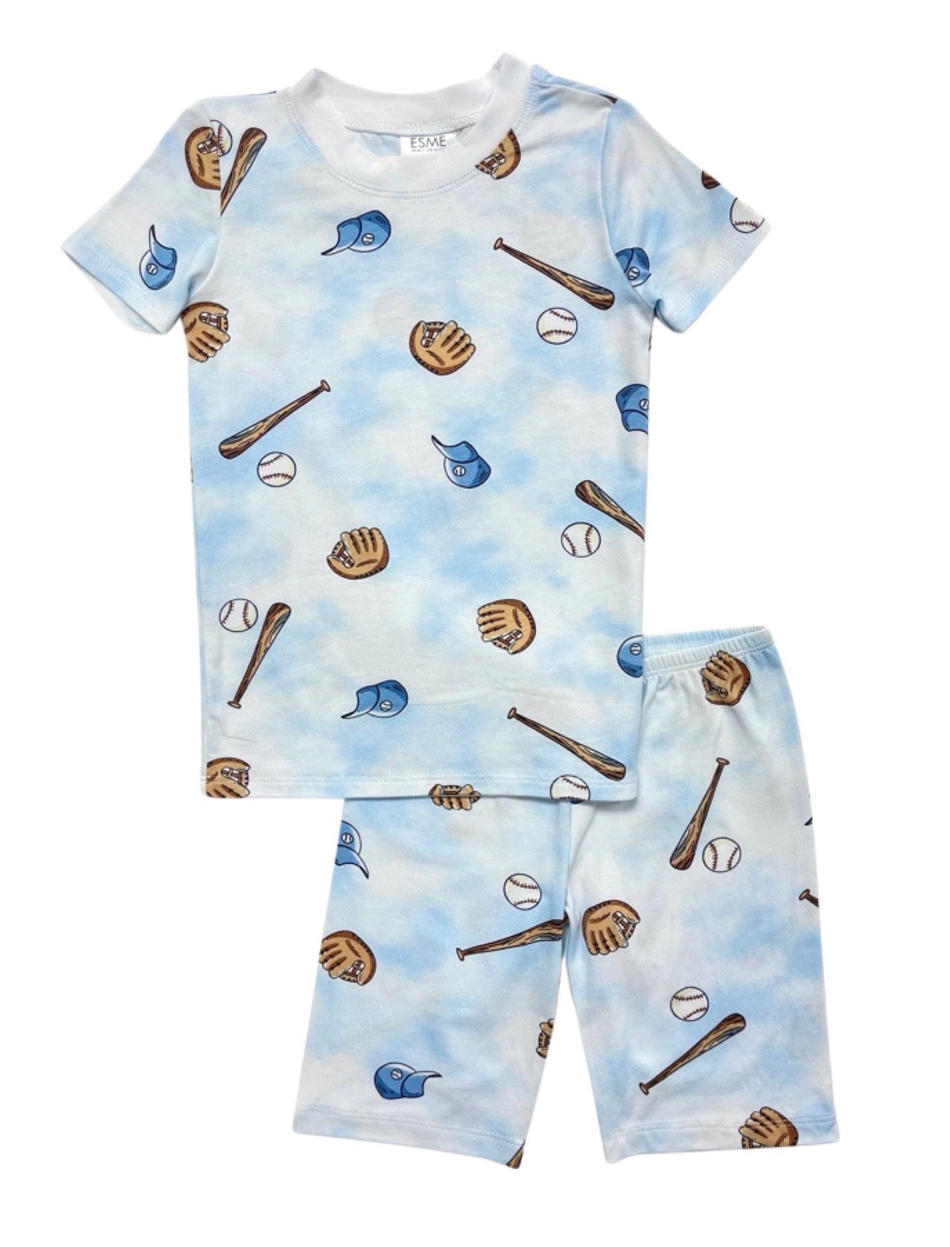 BASEBALL S/S TOP & SHORTS