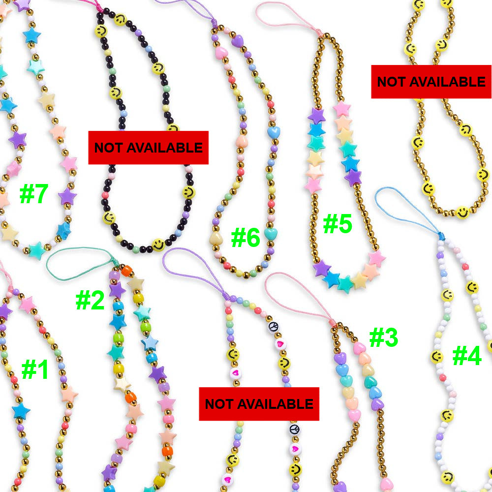 Beaded Phone Straps