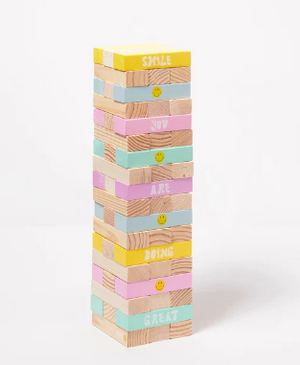 Giant Tumbling Tower Game