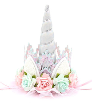 Unicorn Flower Lace Crown - Unicrown