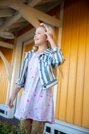 Bright Star Short Sleeve Dress
